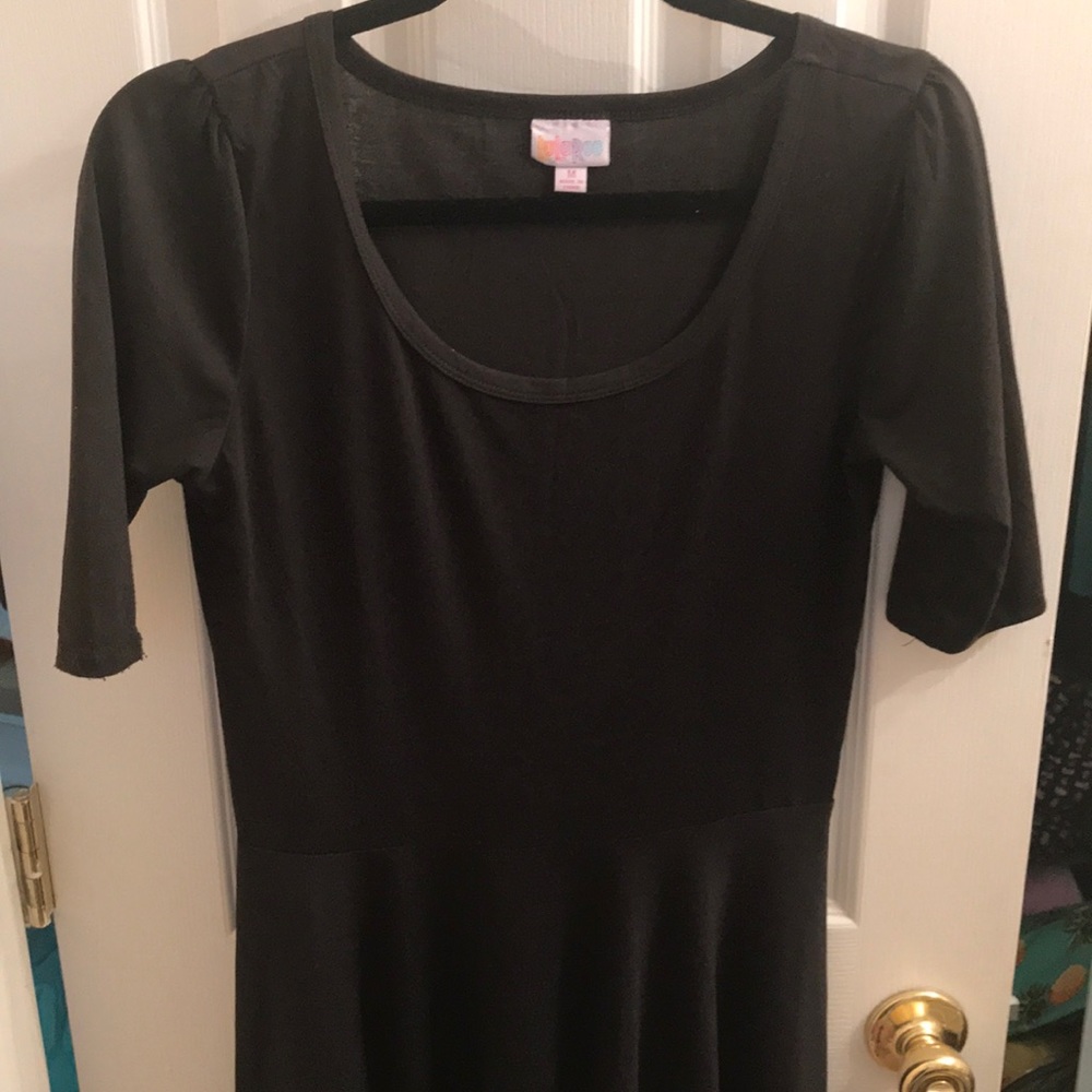 Solid black Nicole dress